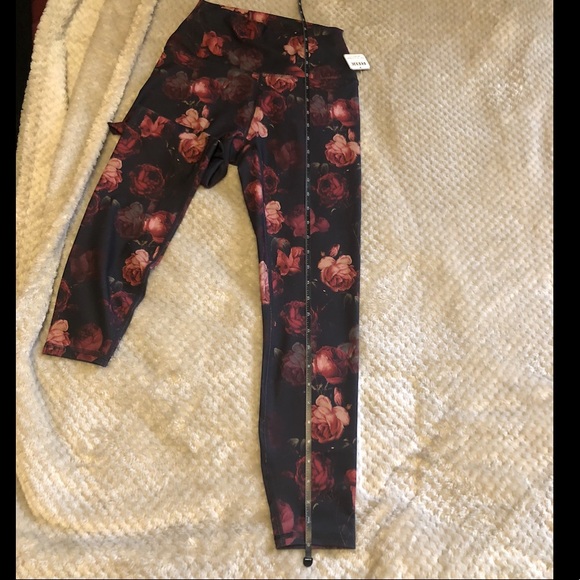 RBX 3 Piece Floral Rose Active Wear Set - Picture 10 of 15